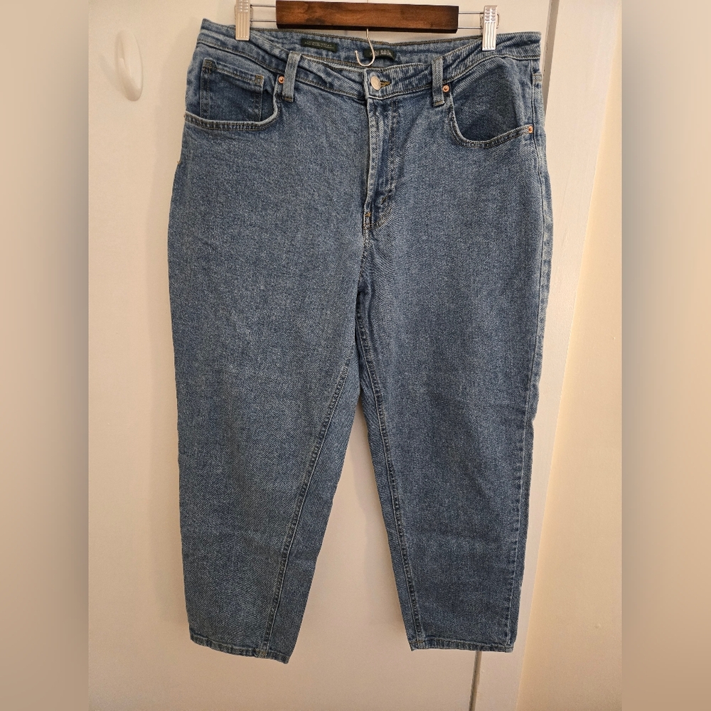 Wild Fable Blue High Rise, Tapered Leg Women's Jeans